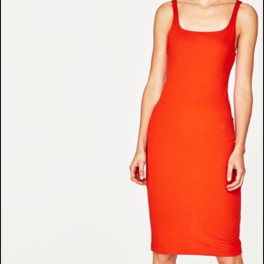 ZARA BODY CON DRESS